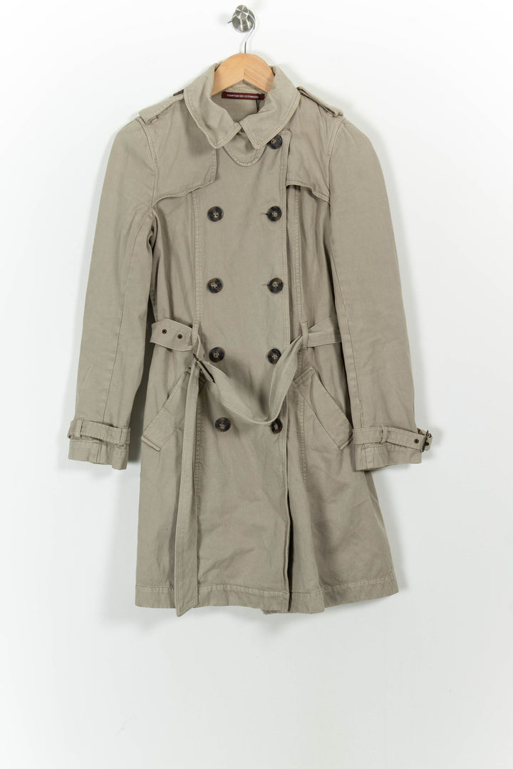 Trench beige - Taille M/38 de la marque Comptoir des Cotonniers | PARAD64848 - Vendu par Paradigme - Image 2