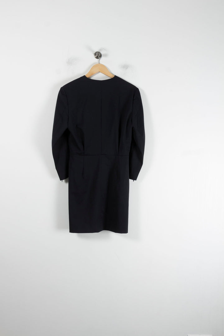 Robe Midi Bleue - Taille M/38 de la marque Sandro | PARAD64852 - Vendu par Paradigme - Image 4