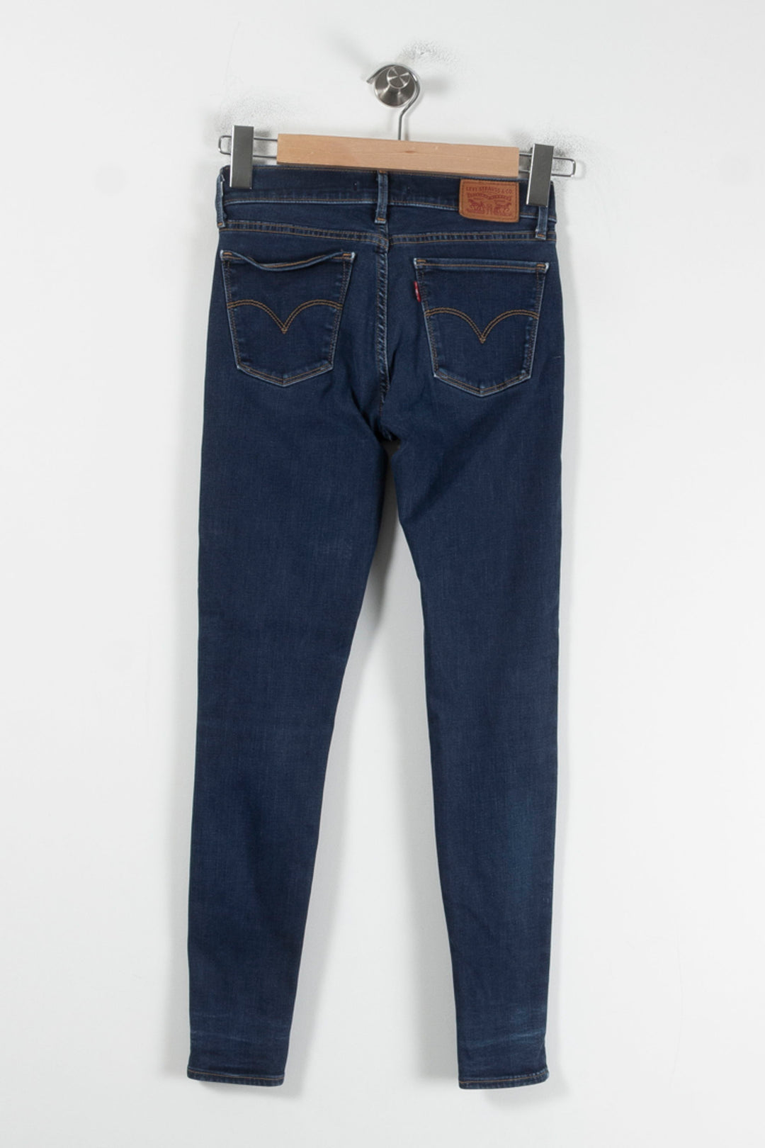 Jean Skinny Bleu - Taille S/36 de la marque Levi's | PARAD64855 - Vendu par Paradigme - Image 4