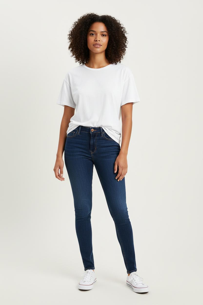Jean Skinny Bleu - Taille S/36 de la marque Levi's | PARAD64855 - Vendu par Paradigme - Image 1