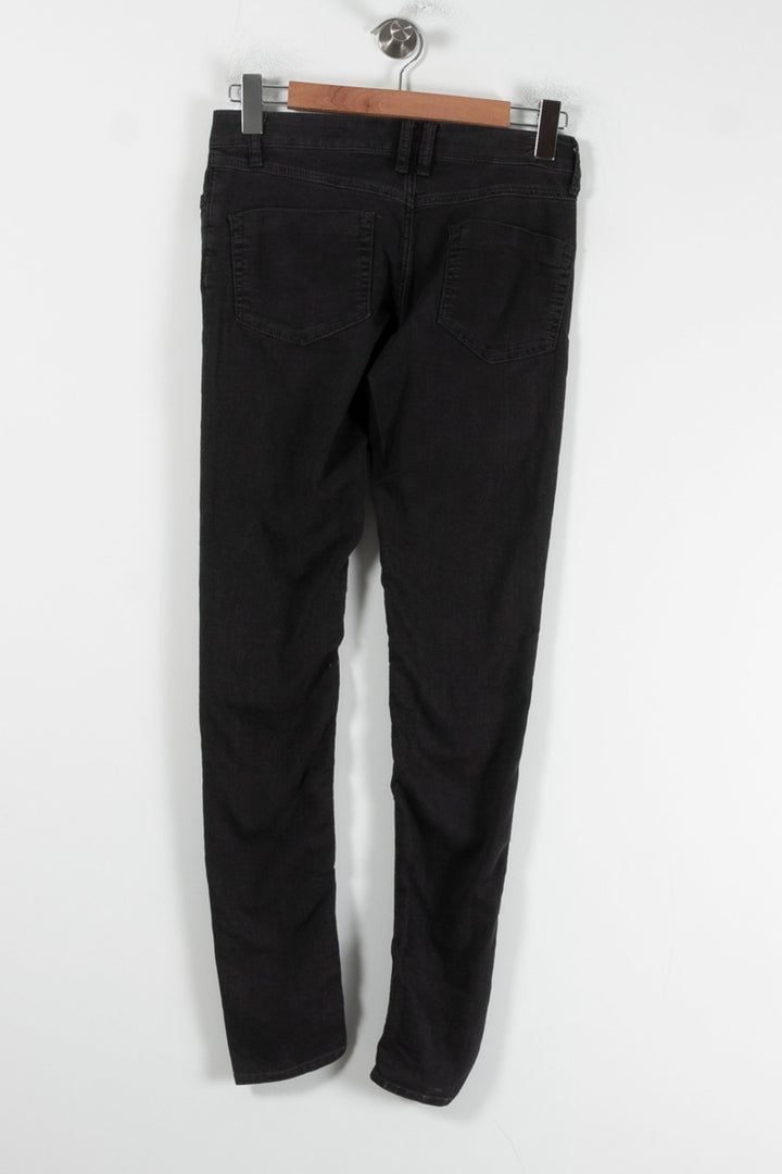 Jean Slim Noir - Taille S/36 de la marque Sandro | PARAD64860 - Vendu par Paradigme - Image 4