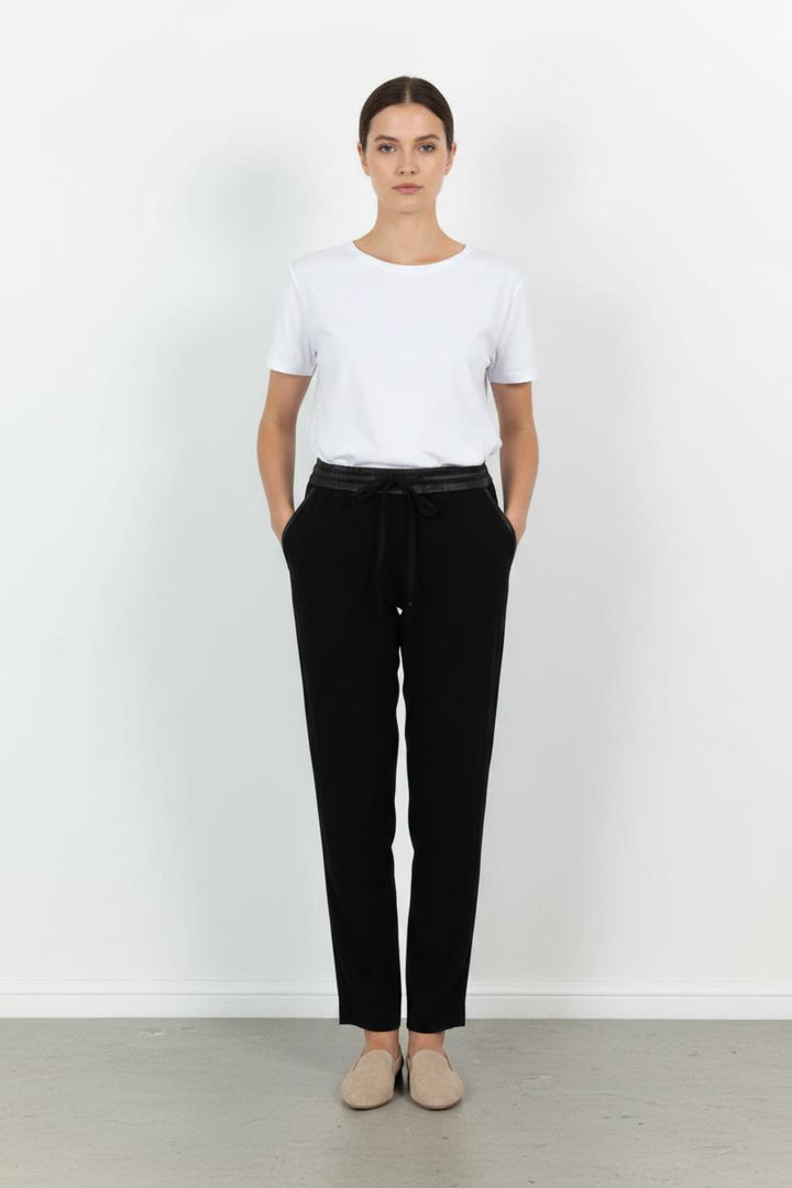 Pantalon Noir - Taille S/36 de la marque Sandro | PARAD64861 - Vendu par Paradigme - Image 1