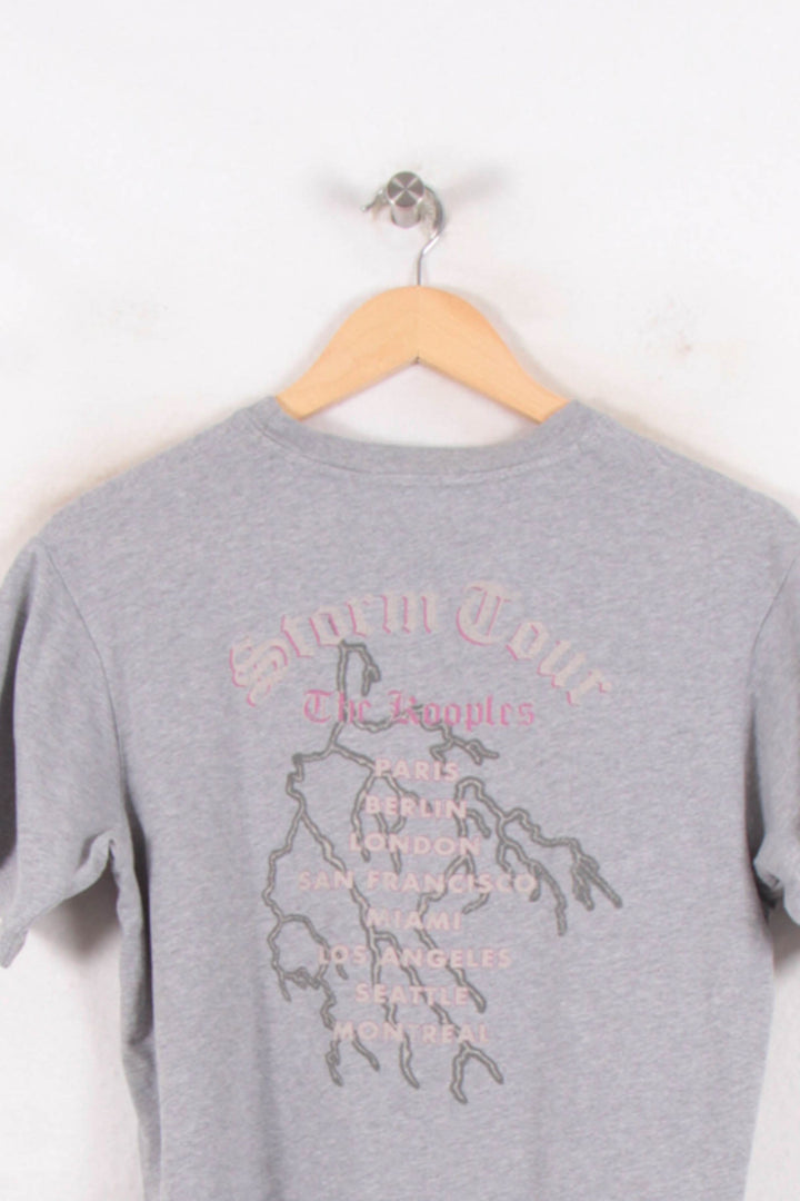 Tee-shirt Gris - Taille XS/34 de la marque The Kooples | PARAD64868 - Vendu par Paradigme - Image 4