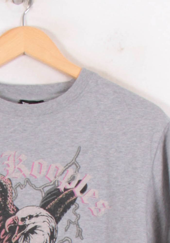 Tee-shirt Gris - Taille XS/34 de la marque The Kooples | PARAD64868 - Vendu par Paradigme - Image 3