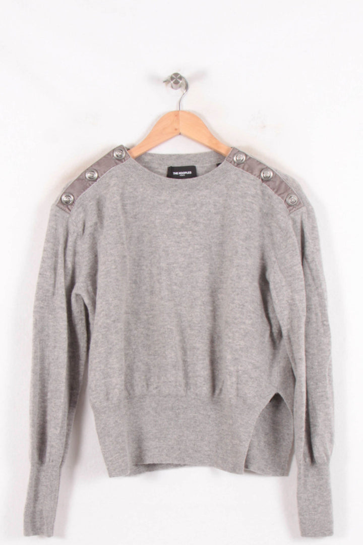 Pull Gris - Taille M/38 de la marque The Kooples | PARAD64871 - Vendu par Paradigme - Image 2