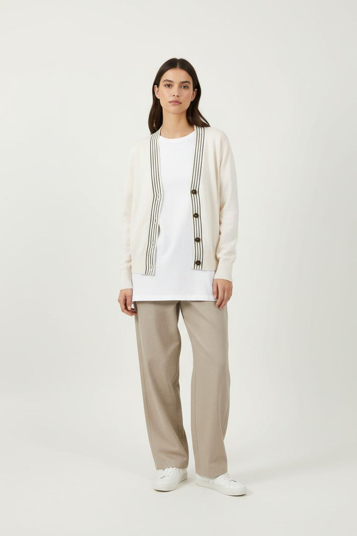 Gilet Écru - Taille L/40 de la marque Sandro | PARAD64876 - Vendu par Paradigme - Image 1