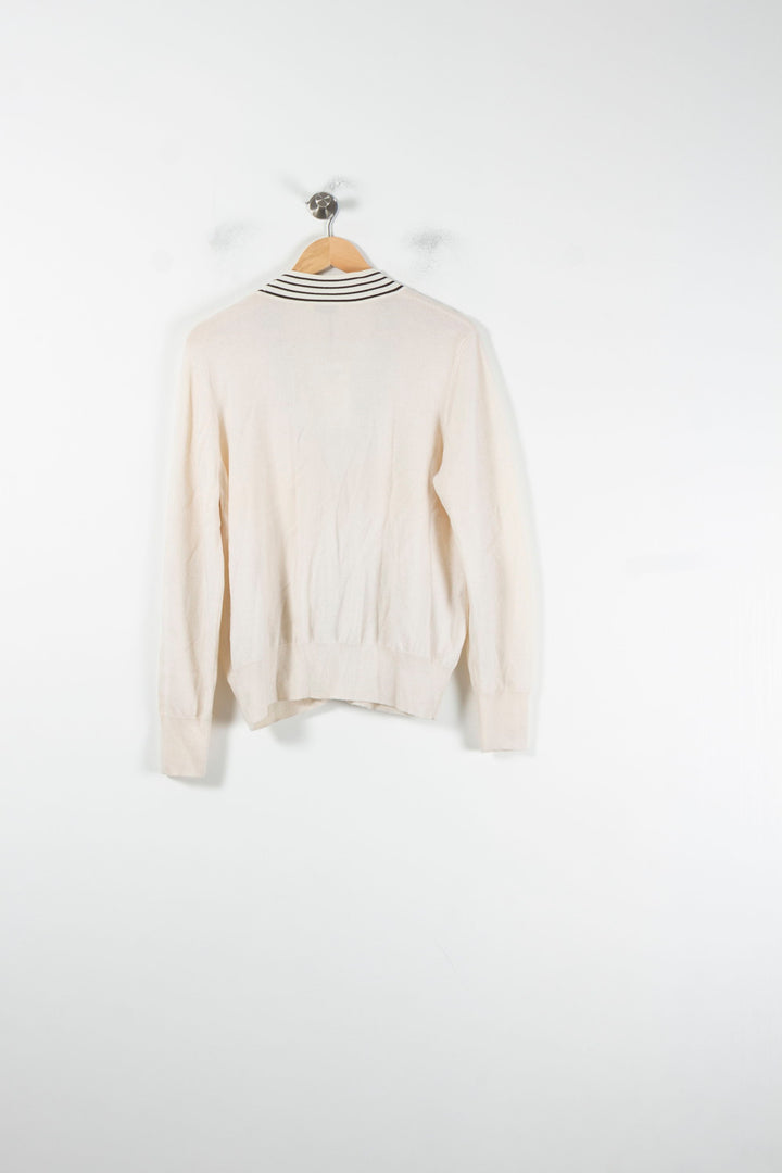 Gilet Écru - Taille L/40 de la marque Sandro | PARAD64876 - Vendu par Paradigme - Image 2