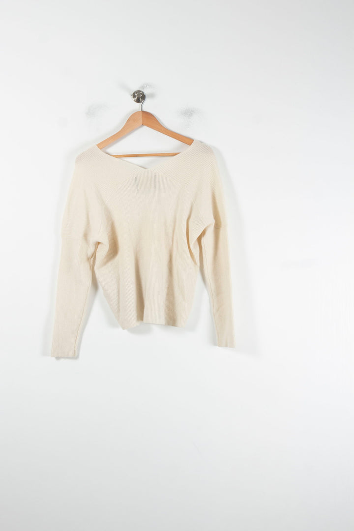 Pull Blanc - Taille M/38 de la marque Maje | PARAD64879 - Vendu par Paradigme - Image 4