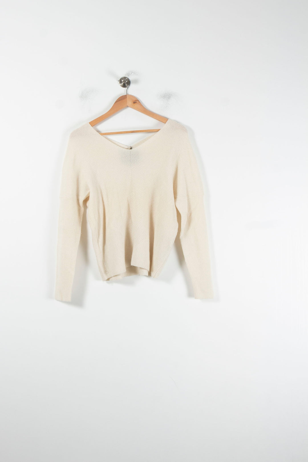 Pull Blanc - Taille M/38 de la marque Maje | PARAD64879 - Vendu par Paradigme - Image 2