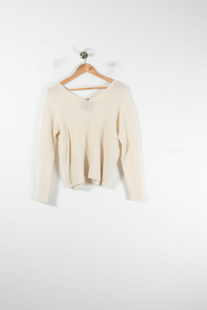 Pull Blanc - Taille M/38 de la marque Maje | PARAD64879 - Vendu par Paradigme - Image 2
