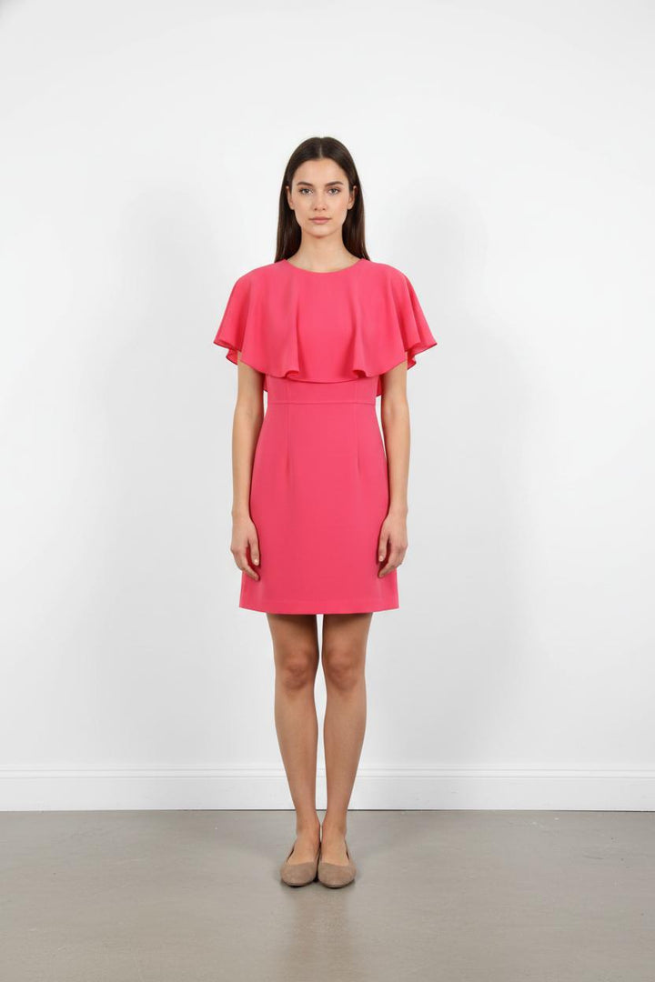 Robe Volantée Rose - Taille L/40