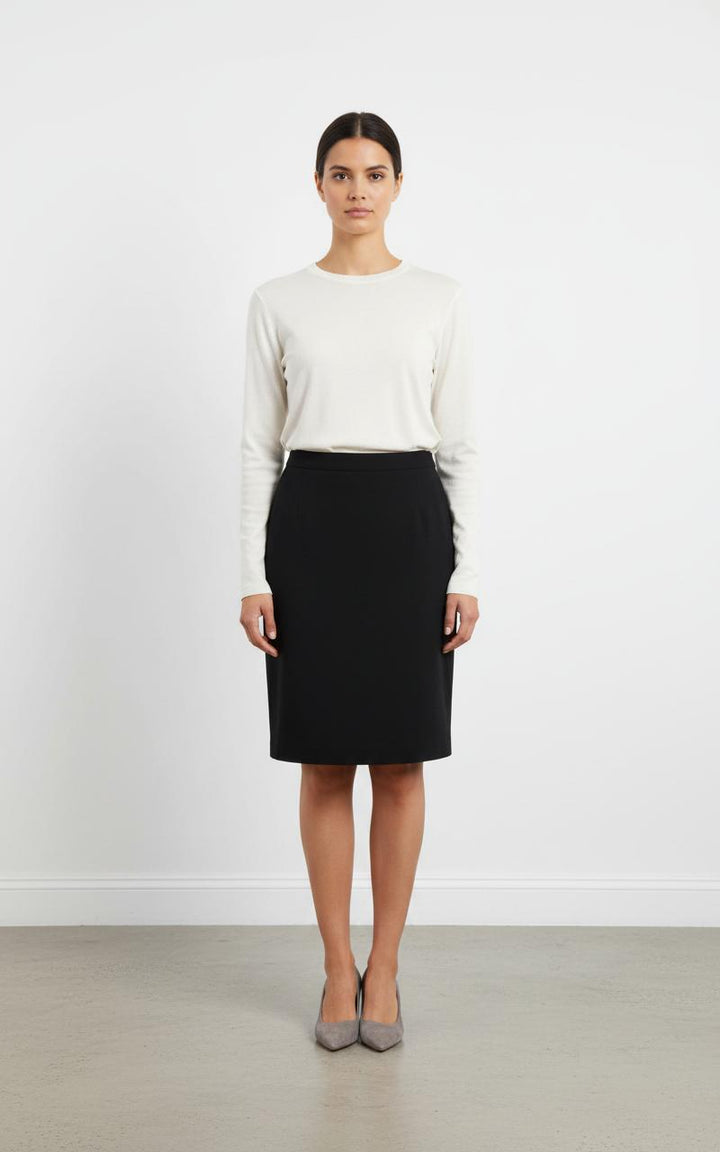 Jupe Droite Noire - Taille S/36
