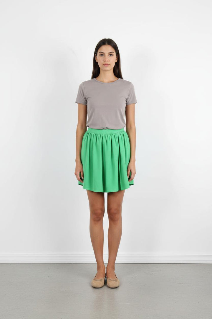 Jupe Plissée Verte - Taille L/40