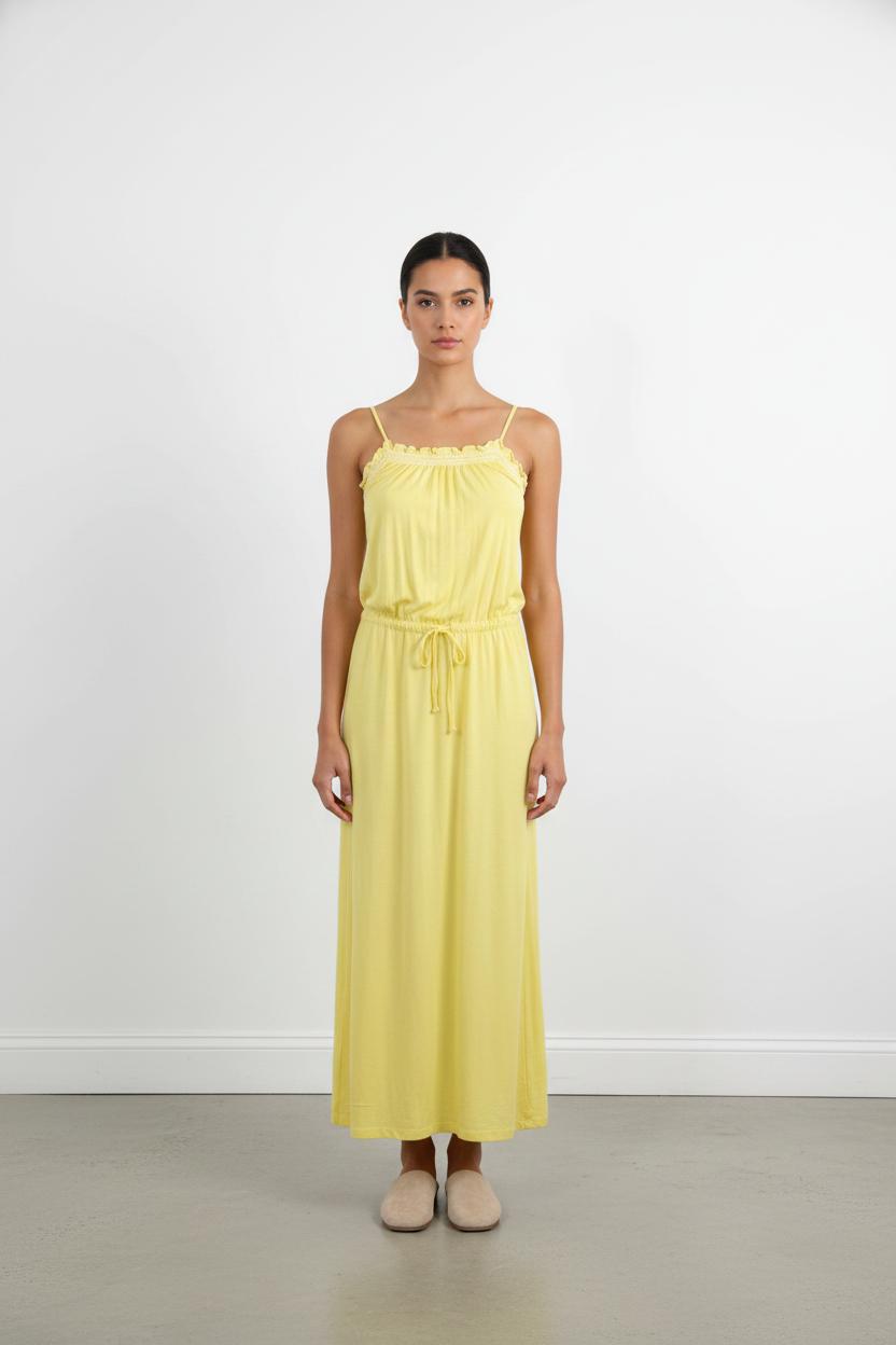 Robe Longue Jaune - Taille XS/34