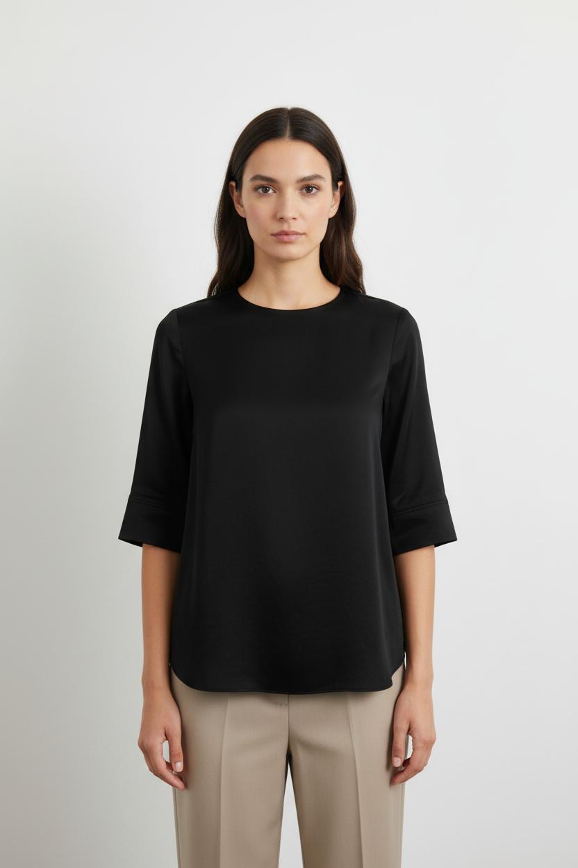 Blouse Noire - Taille XS/34