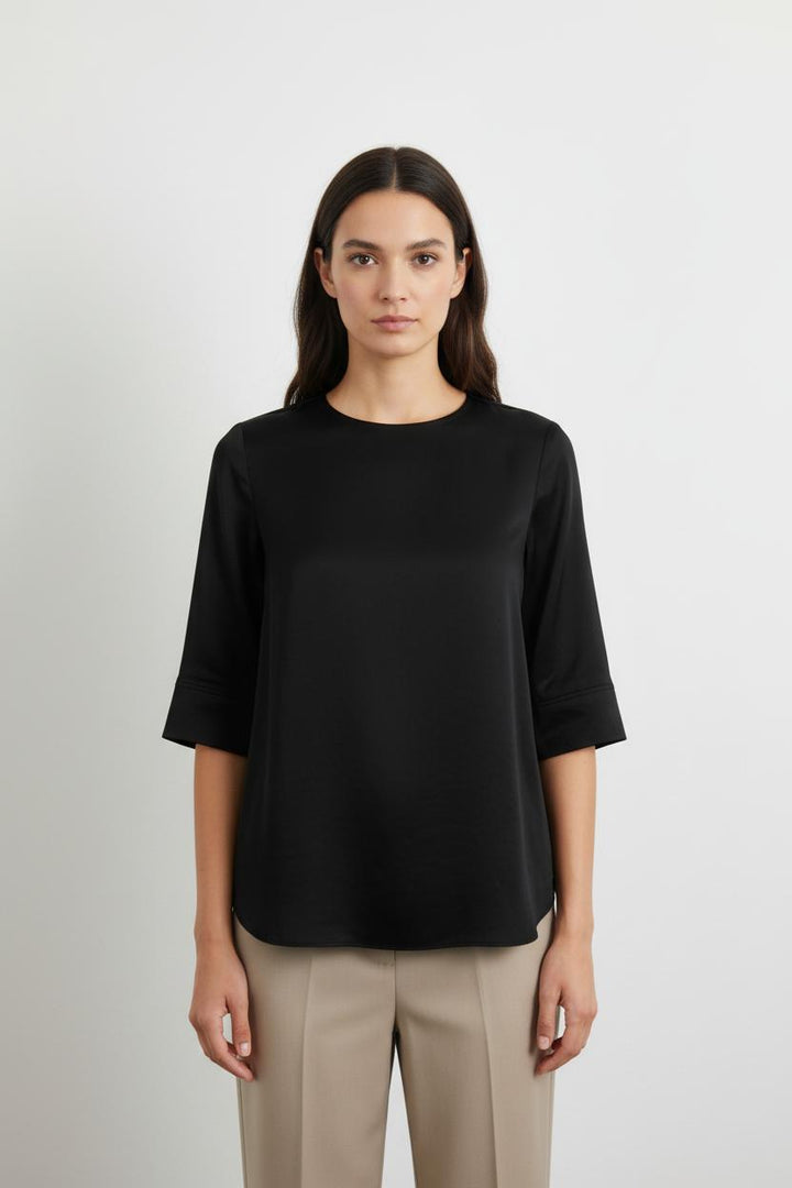 Blouse Noire - Taille XS/34