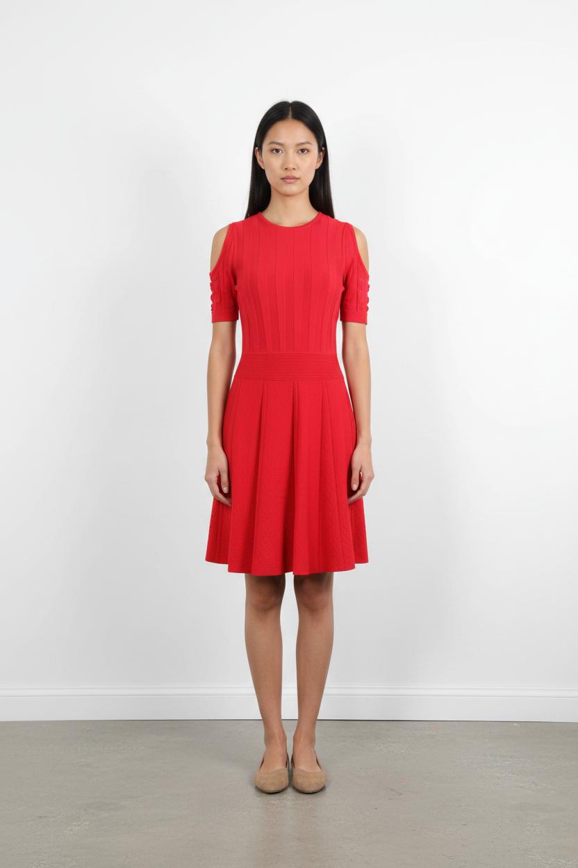 Robe Courte Rouge - Taille S/36