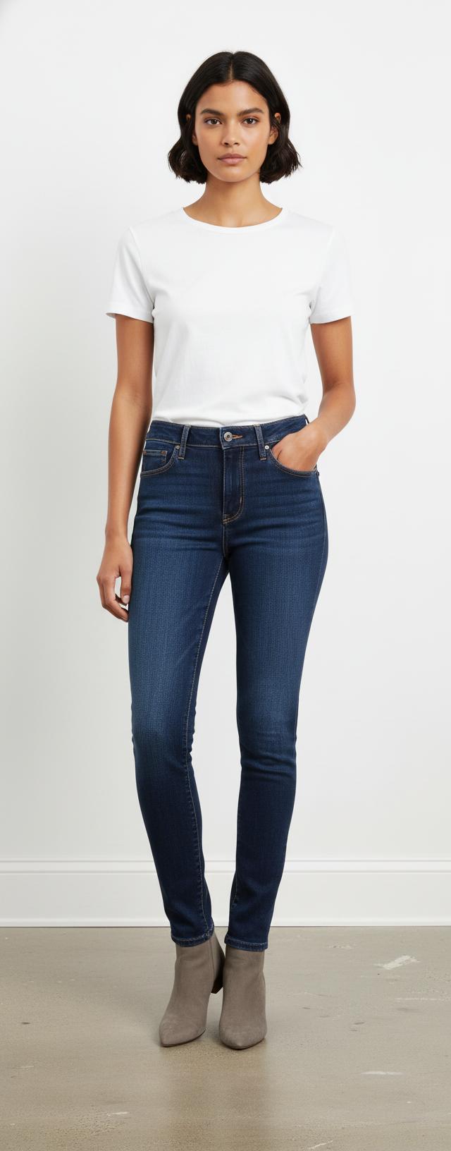 Jean Skinny Bleu - Taille XS/34