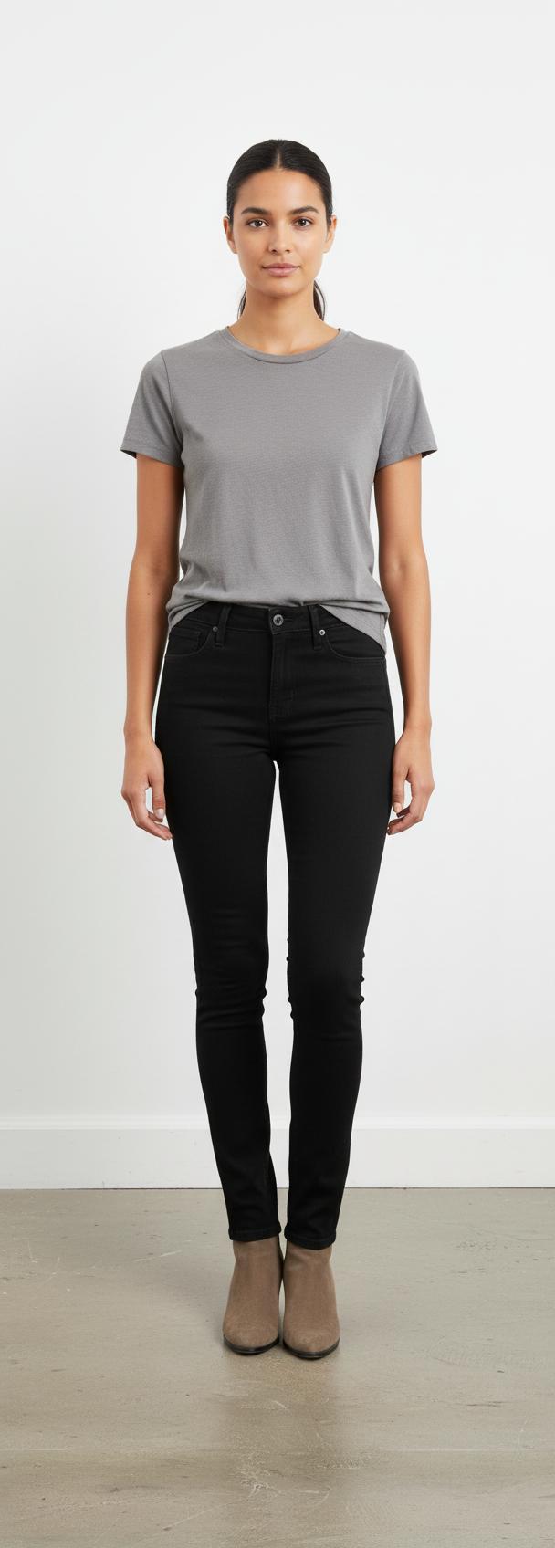 Jean Skinny Noir - Taille XS/34