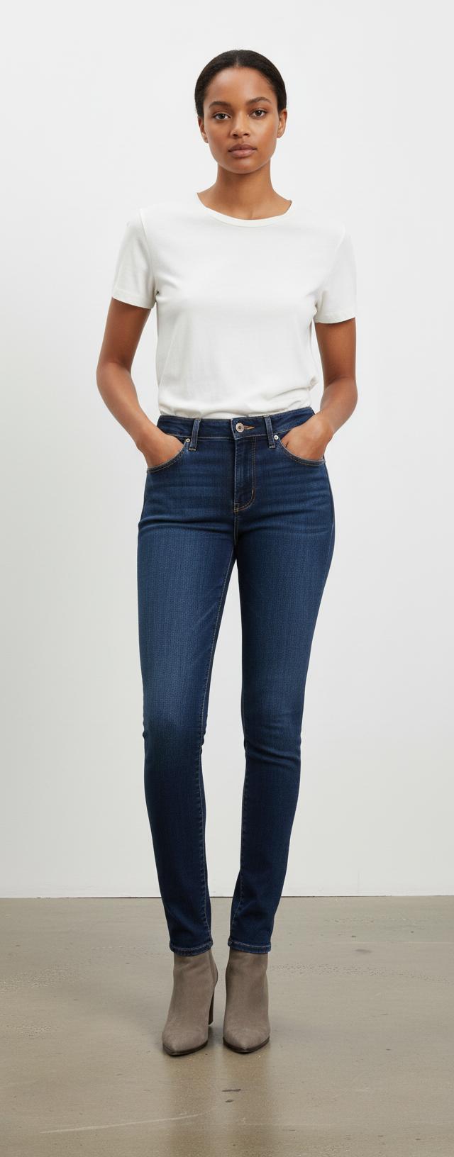 Jean Skinny Bleu - Taille XS/34