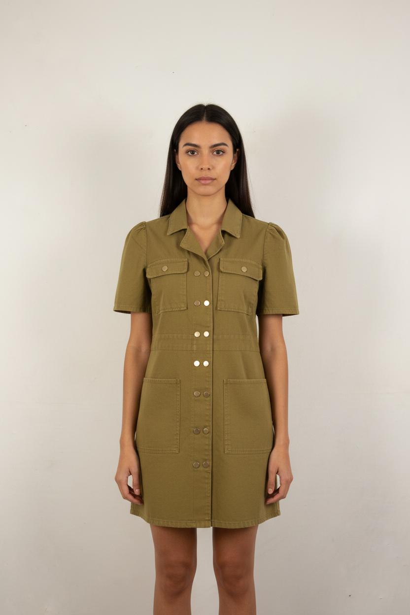 Robe Chemise Marron - Taille S/36