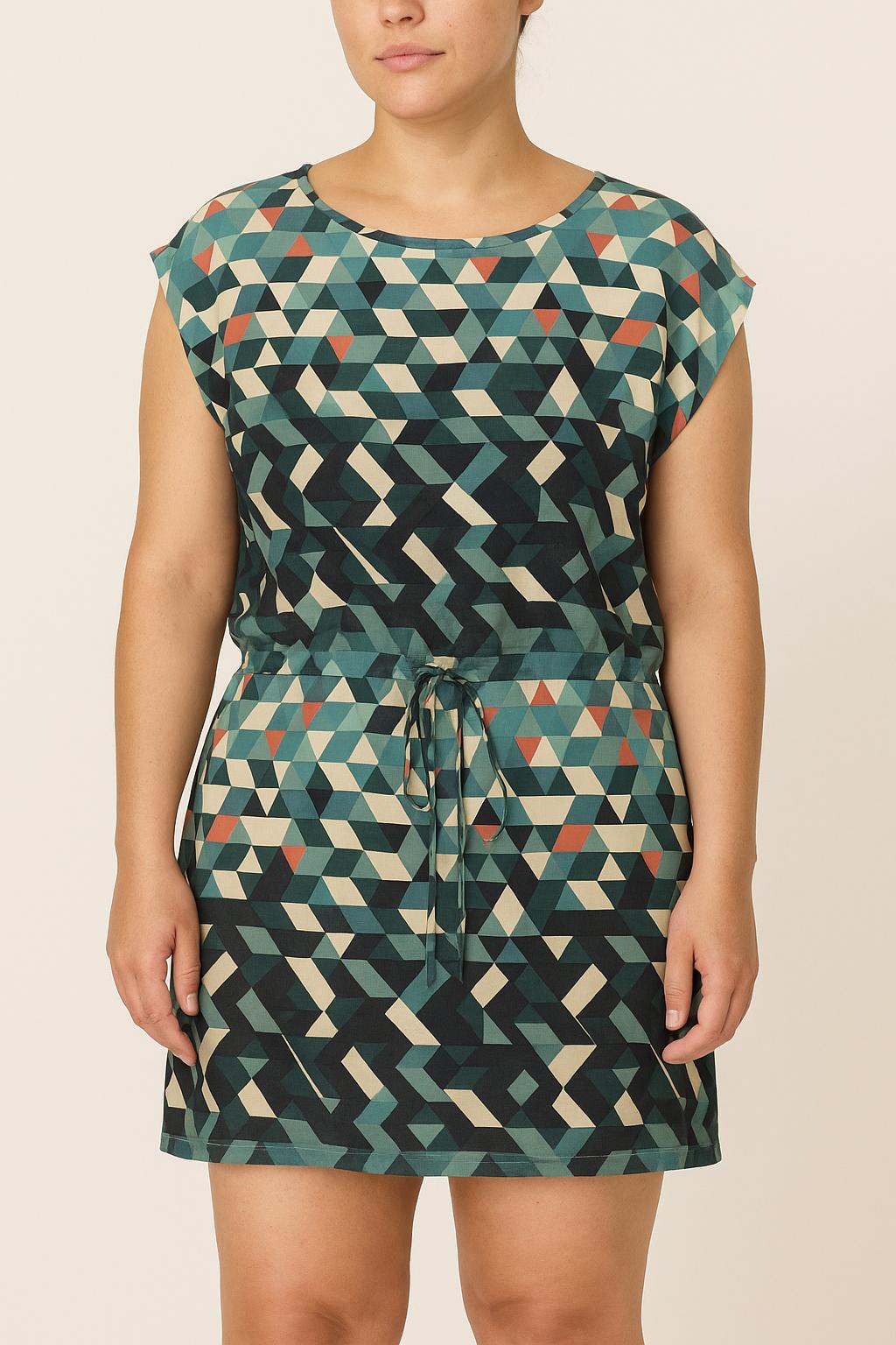 Robe Multicolore - Taille XL/42 de la marque La Fée Maraboutée | PARAD64966 - Vendu par Paradigme - Image 1