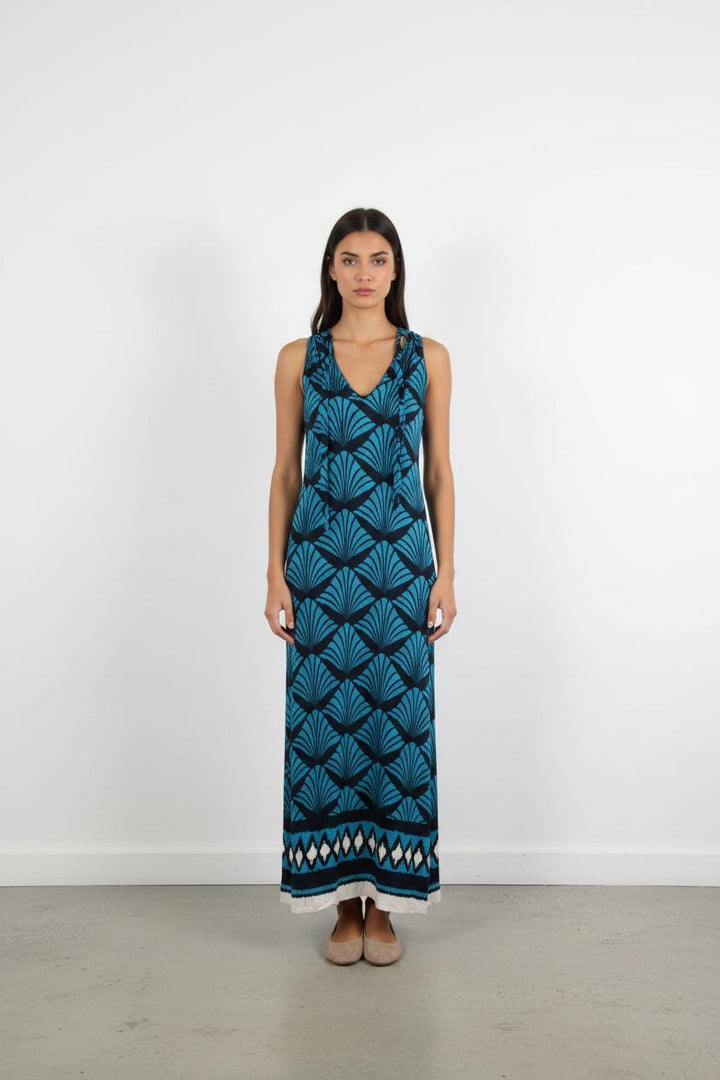 Robe Bleu et Noir - Taille S/36