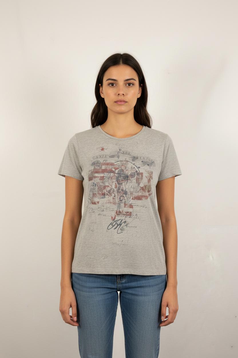 Tee-shirt Gris - Taille M/38