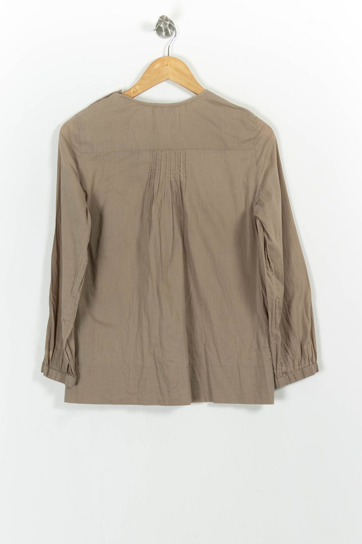 Blouse Beige - Taille S/36 de la marque Claudie Pierlot | PARAD64988 - Vendu par Paradigme - Image 4