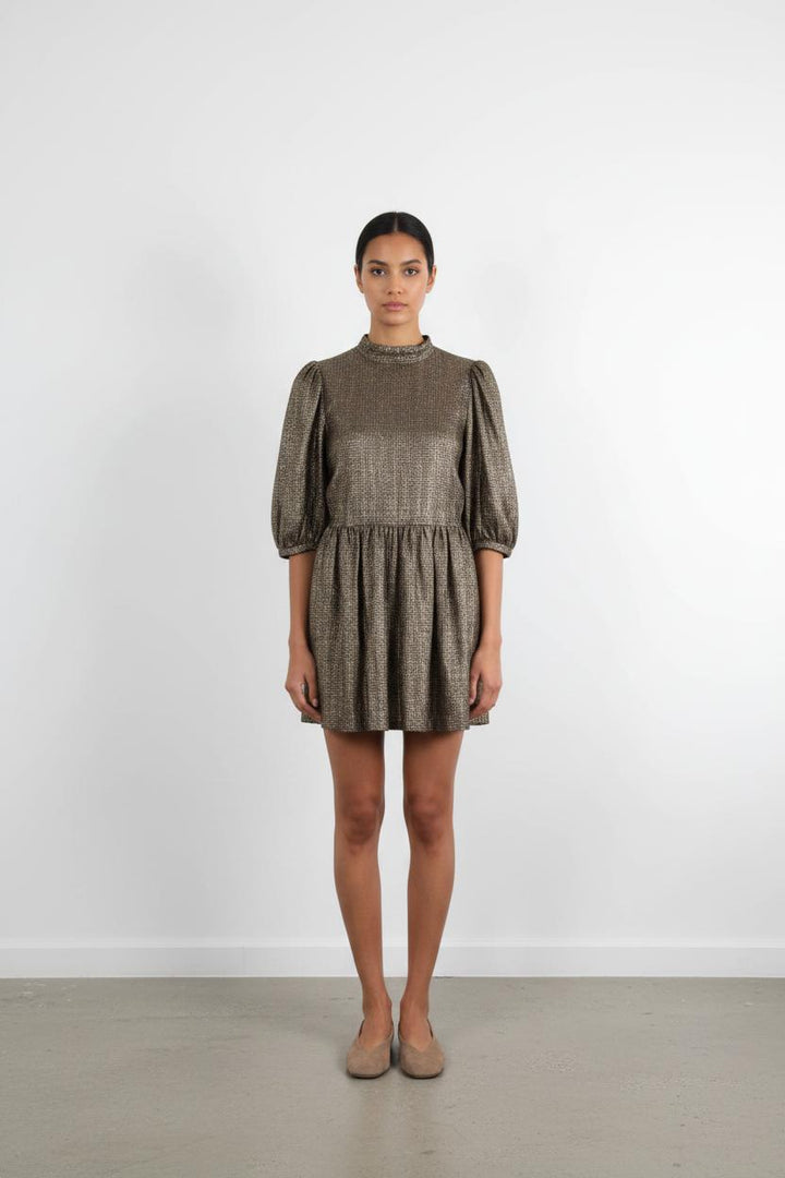 Robe Courte Dorée - Taille M/38