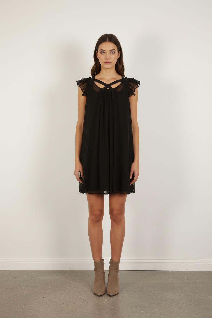 Robe Courte Noire - Taille S/36