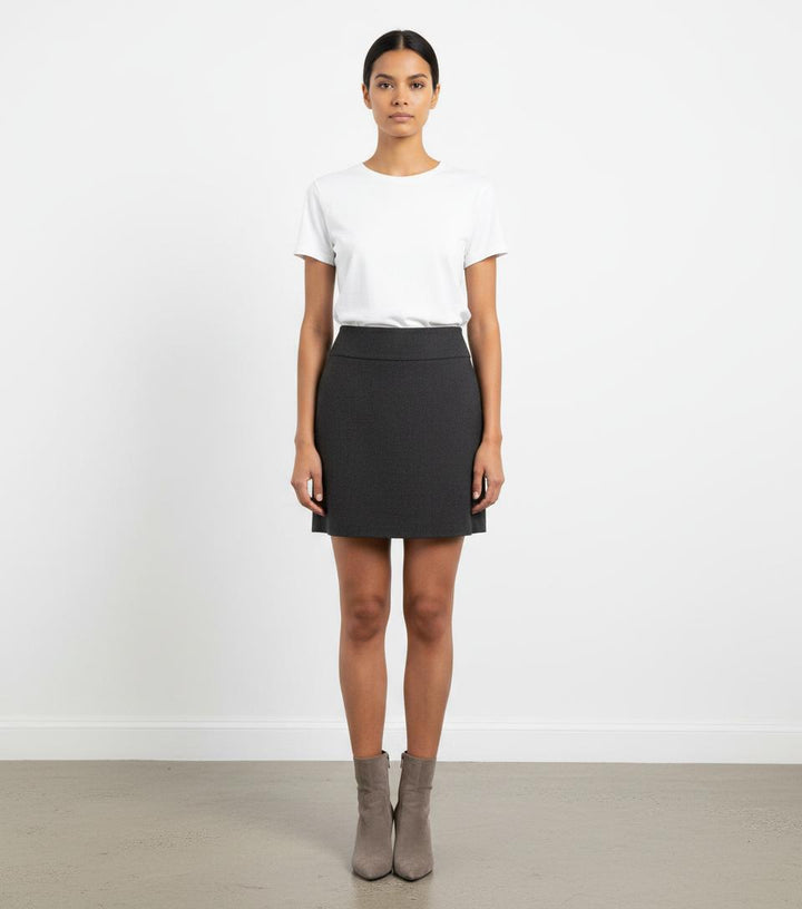 Jupe Courte Grise - Taille L/40