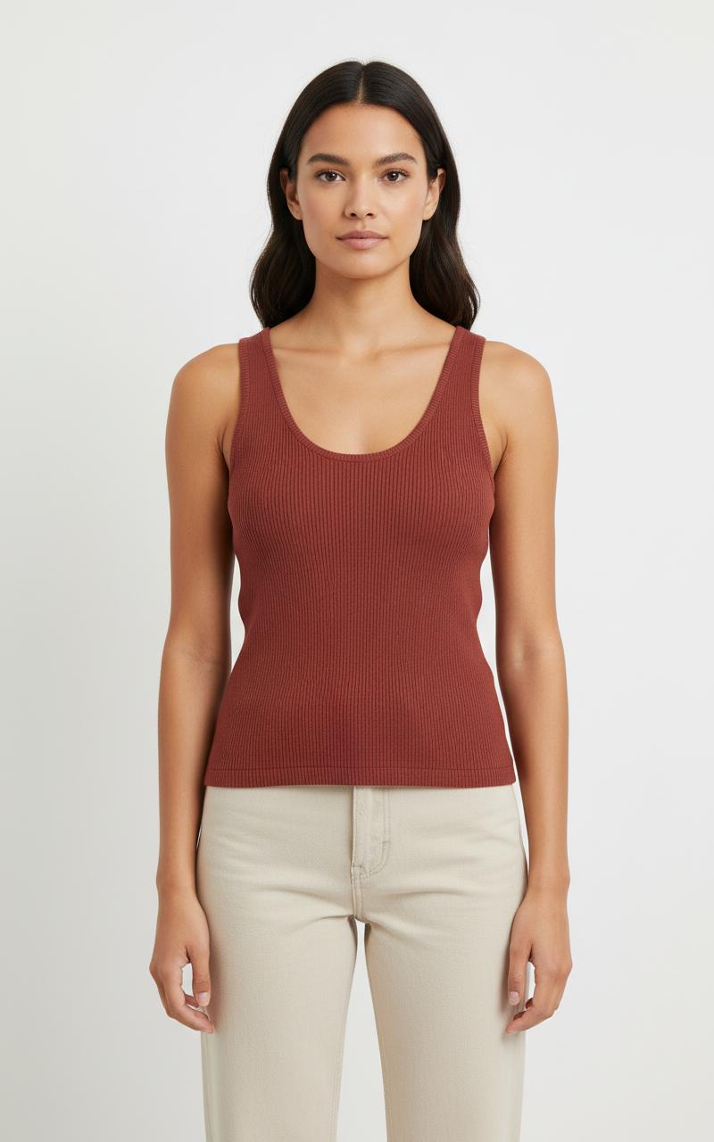 Débardeur Bordeaux - Taille XS/34