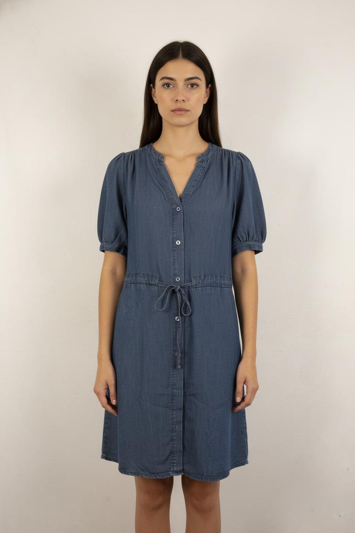 Robe Chemise Bleue - Taille S/36