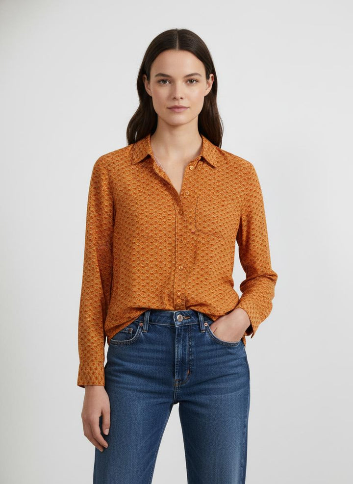 Chemise Orange - Taille M/38
