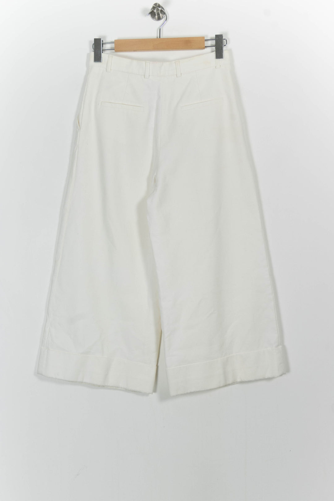 Pantalon Large Blanc - Taille M/38 de la marque Tara Jarmon | PARAD65049 - Vendu par Paradigme - Image 4