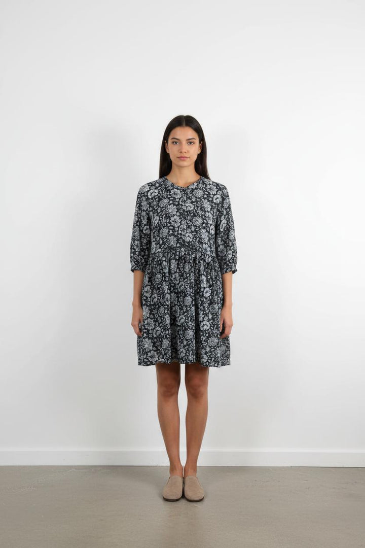 Robe Courte Bleu et Blanc - Taille L/40