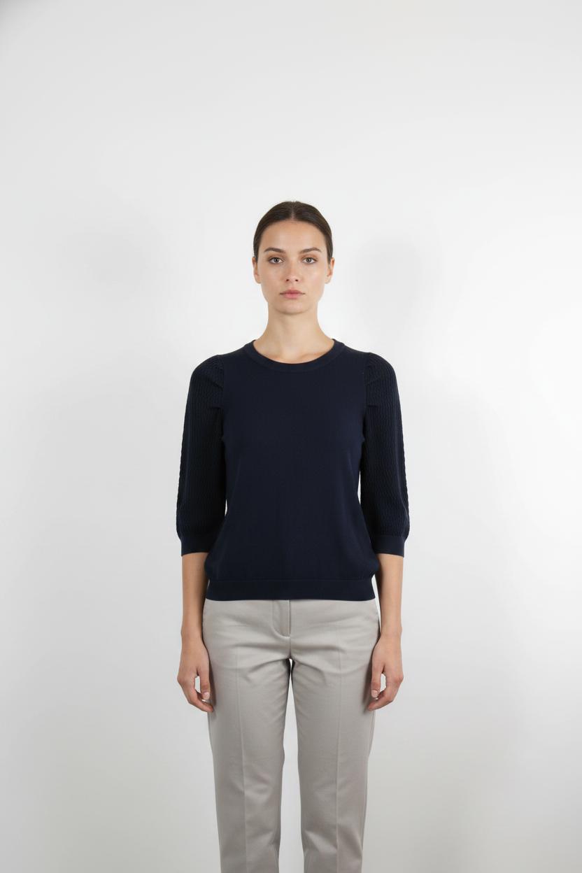 Pull Bleu - Taille S/36