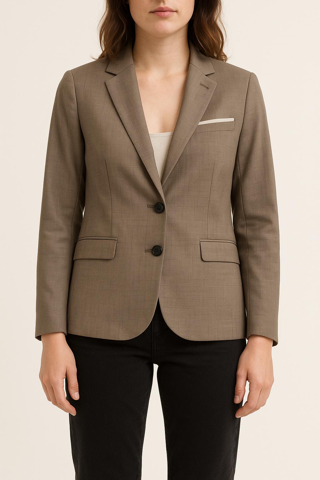 Veste Beige - Taille S/36 de la marque The Kooples | PARAD65093 - Vendu par Paradigme - Image 1