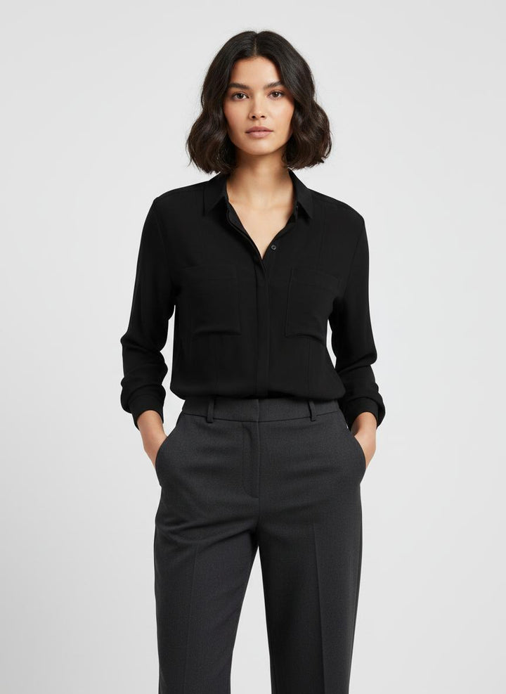 Chemise Noire - Taille S/36