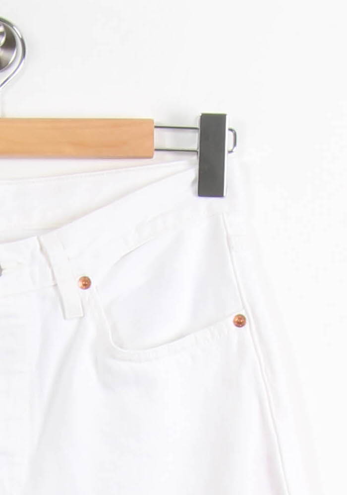 Jean Large Blanc - Taille M/38 de la marque Levi's | PARAD65133 - Vendu par Paradigme - Image 3