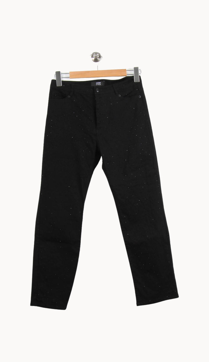 Jean Noir - Taille M/38 de la marque IKKS | PARAD65135 - Vendu par Paradigme - Image 2