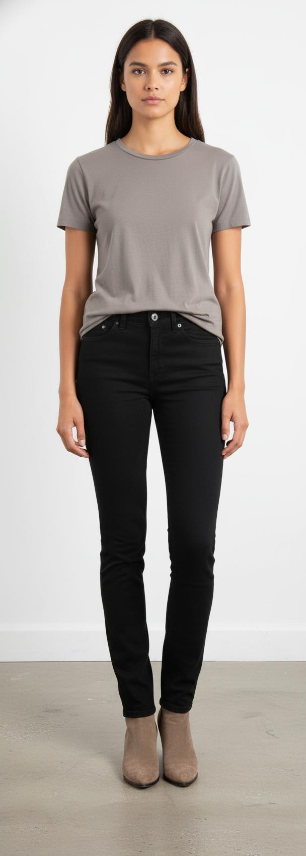 Jean Slim Noir - Taille S/36