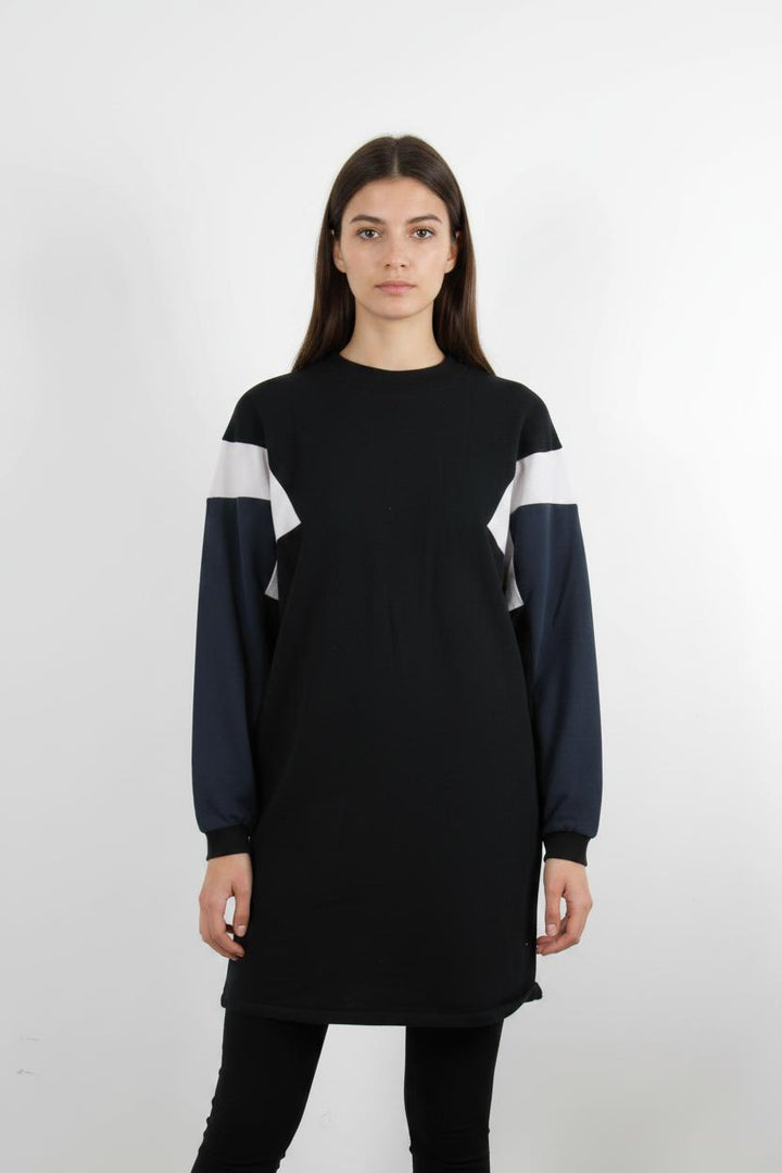 Sweatshirt Noir et Blanc - Taille XS/34