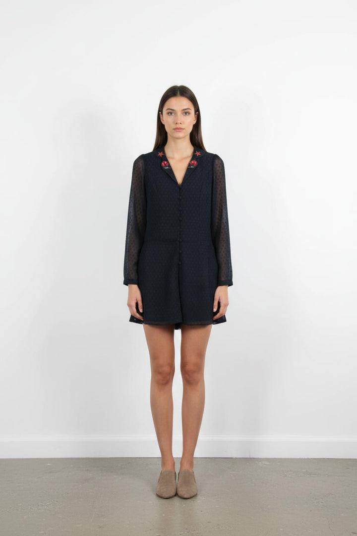 Robe Courte Bleue - Taille S/36