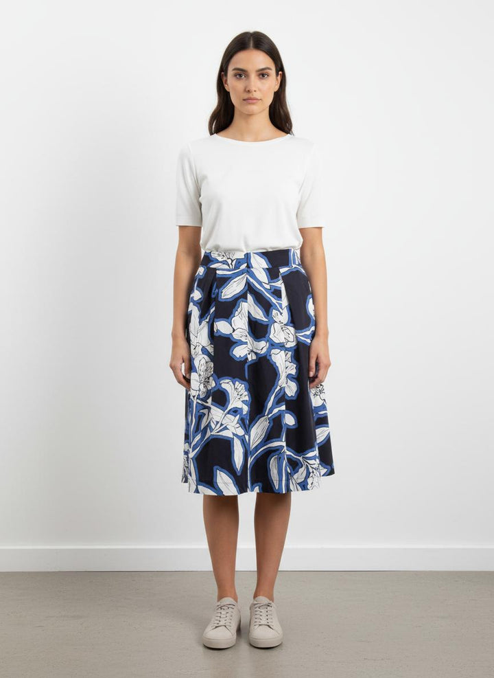 Jupe Bleu et Blanche - Taille S/36