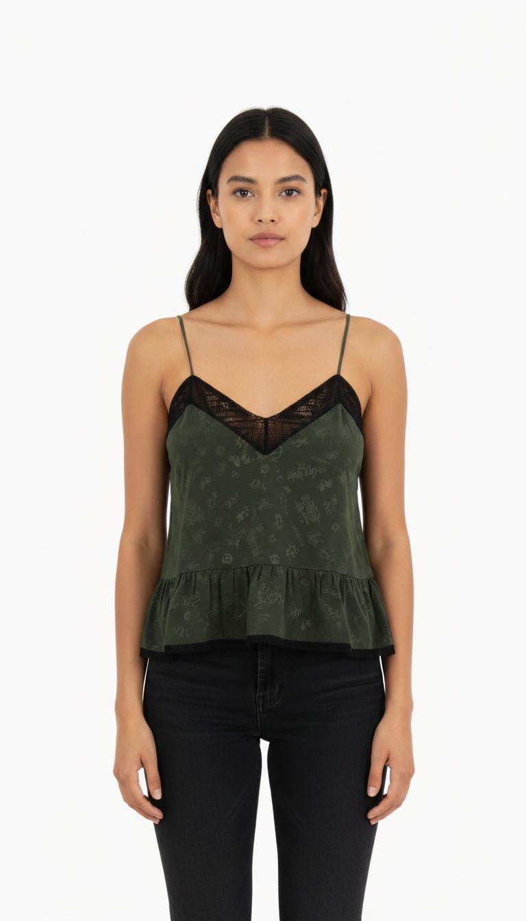 Caraco Vert - Taille XS/34
