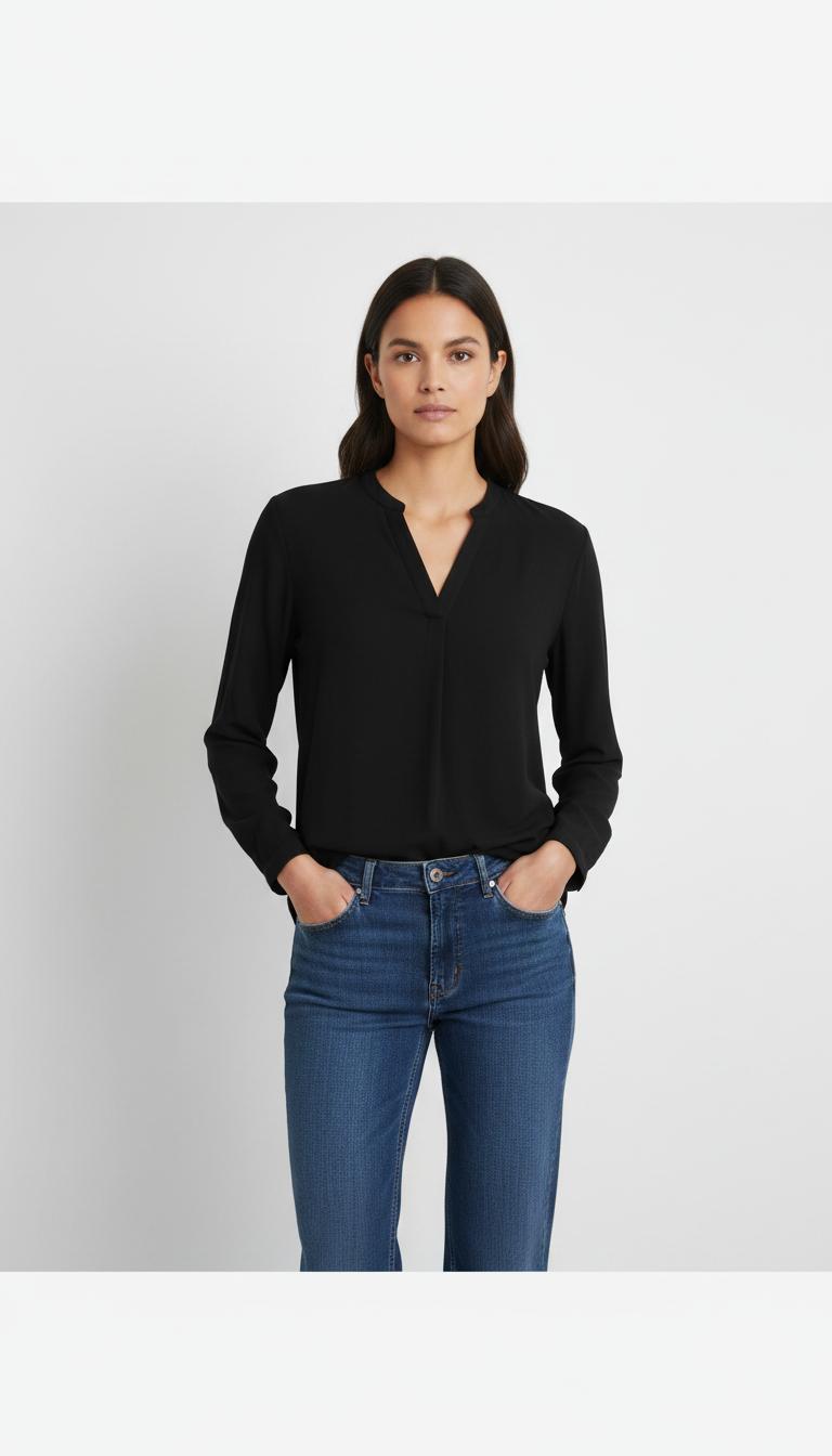 Blouse Noire - Taille M/38