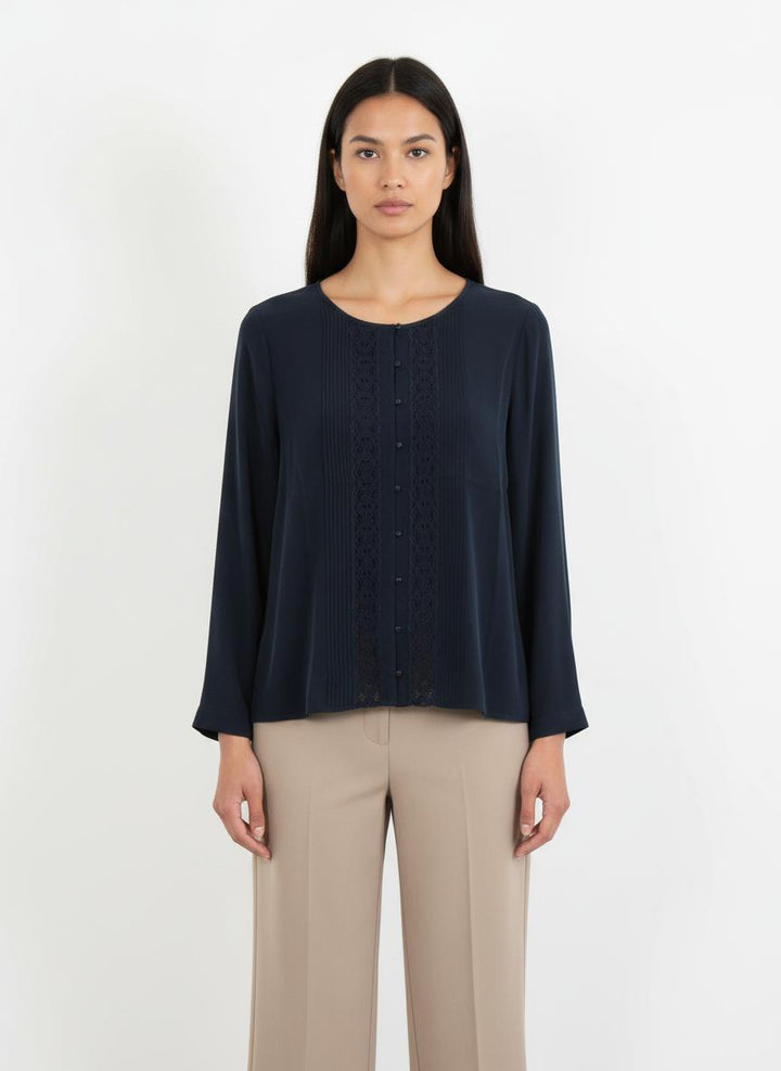Blouse Bleue - Taille S/36