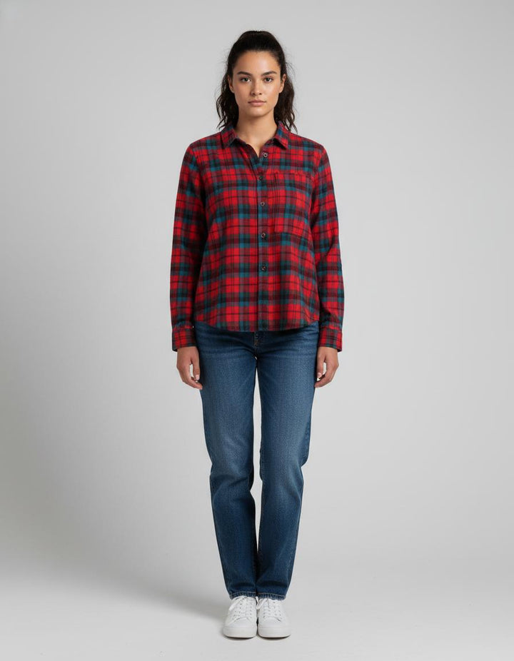 Chemise Rouge et Bleu - Taille XS/34